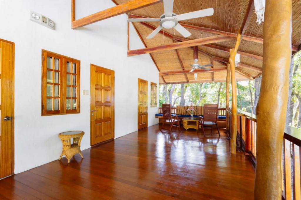 Private Balcony with Pool View