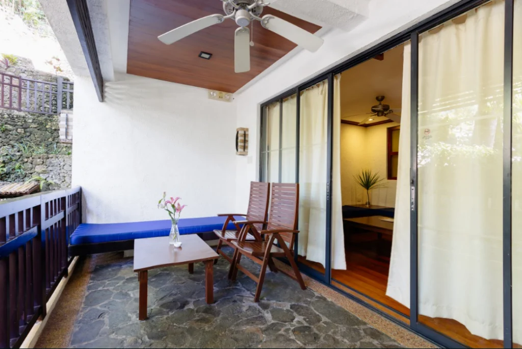 Private Balcony with View